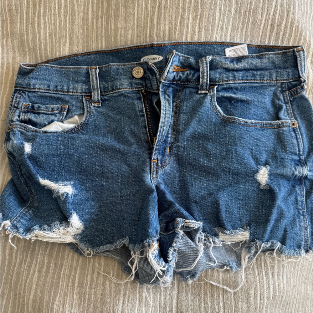 Old Navy Blue Boyfriend Jeans